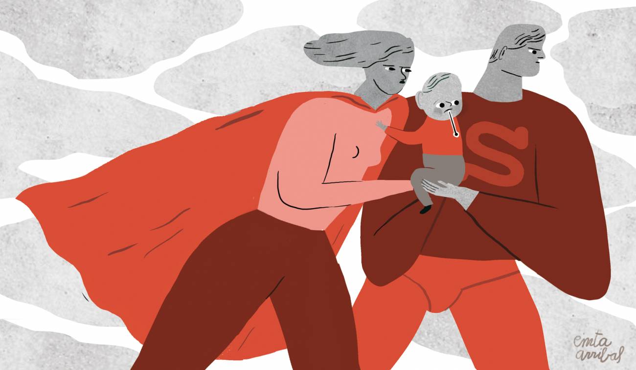 Pediatría en la era de las supermadres y los superpadres