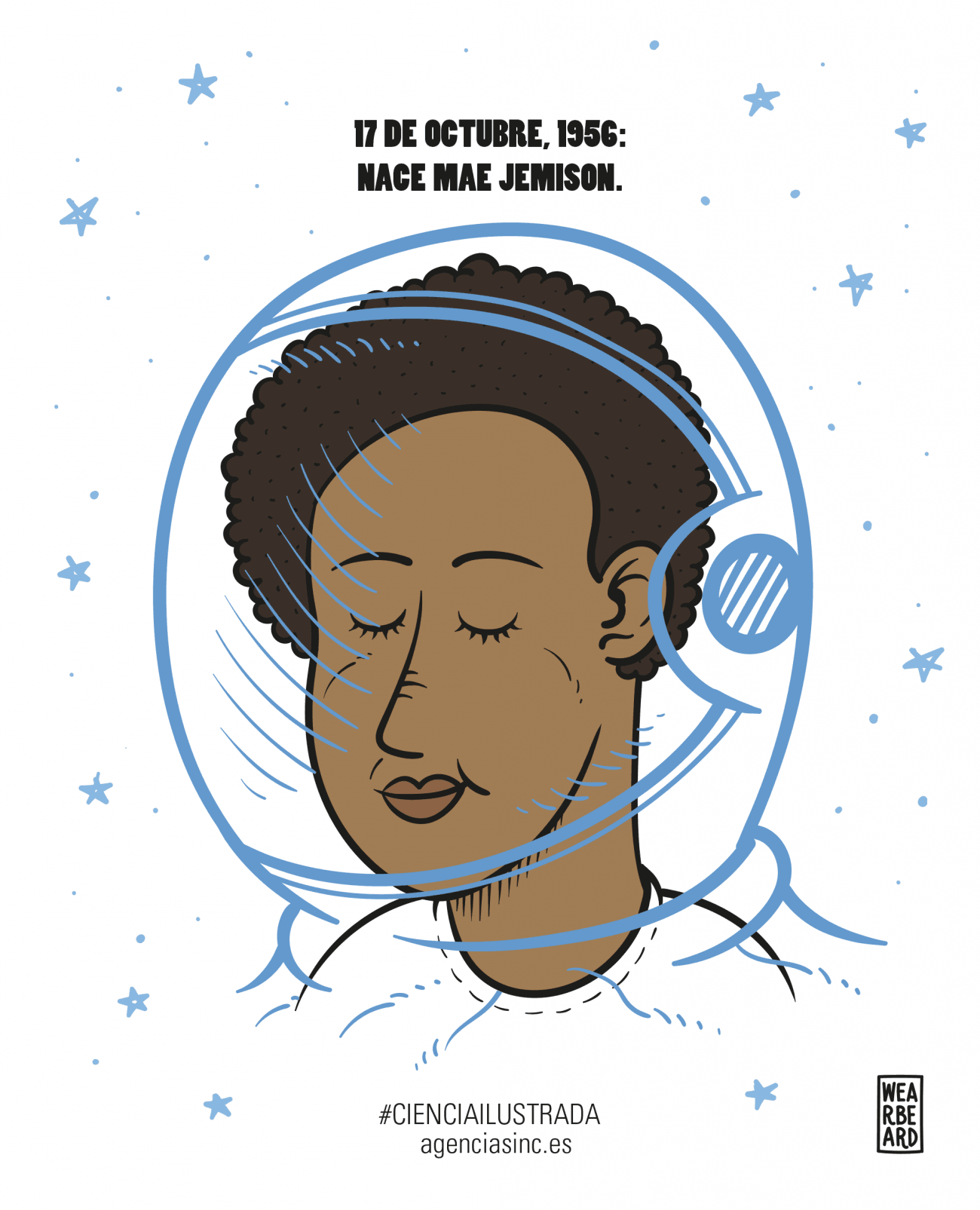 Mae Carol Jemison es ingeniera, médica, educadora y exastronauta de la NASA