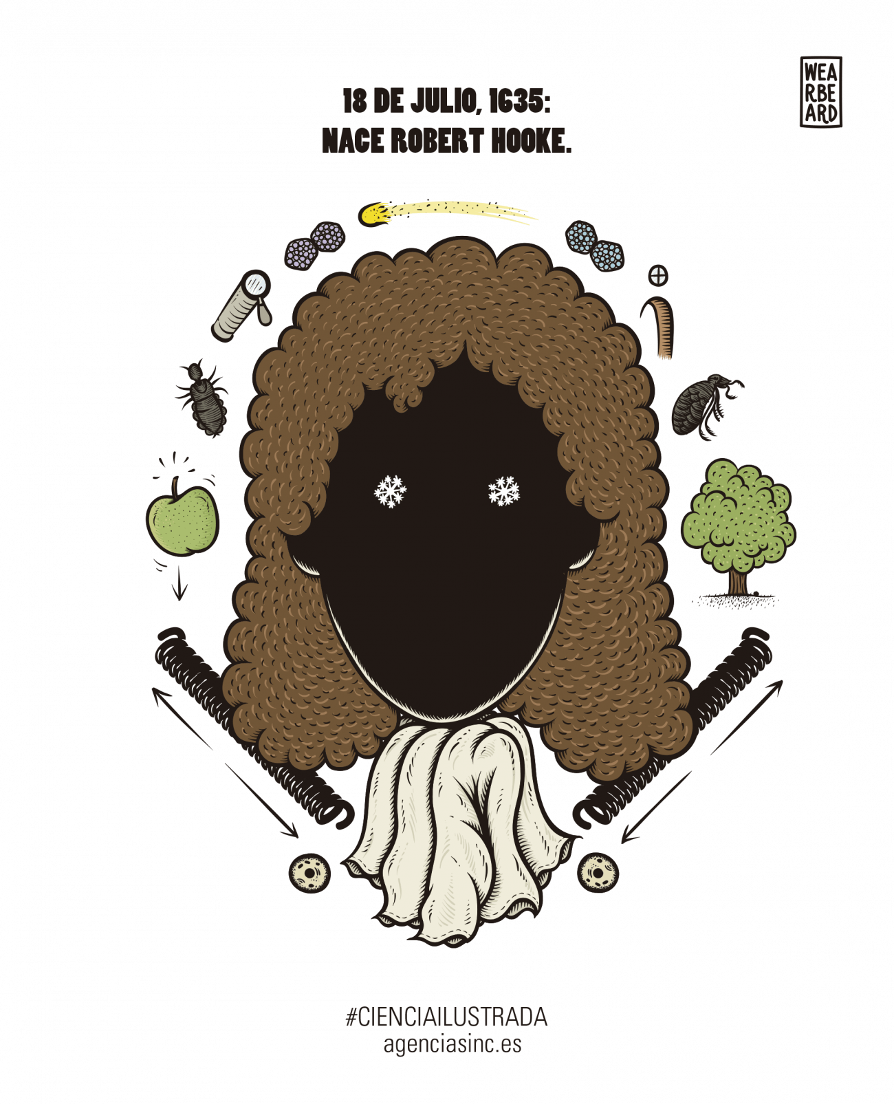 Robert Hooke, un genio de la ciencia experimental
