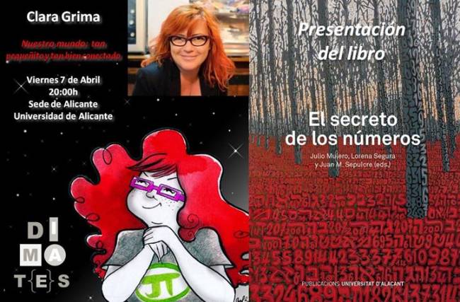 Imagen de la presentación por Clara Grima de "El secreto de los números".