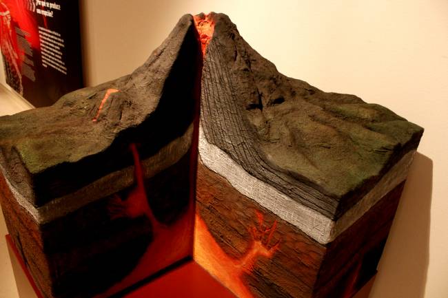 Imagen de uno de los módulos de la exposición