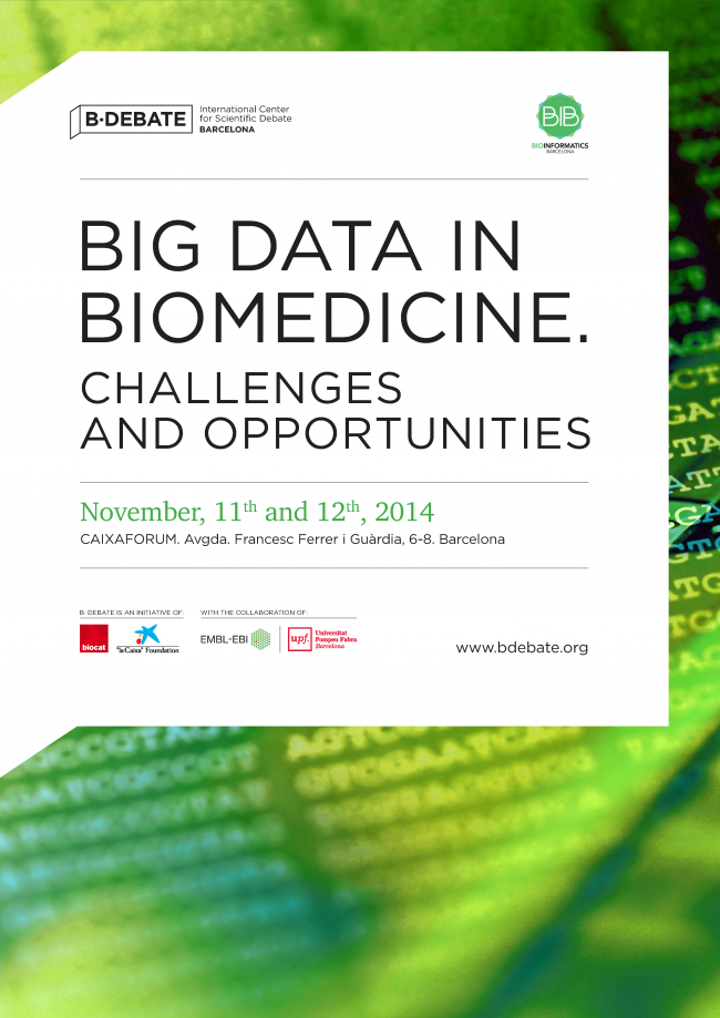 Póster debate: Big Data in Biomedicine. Challenges and Opportunities