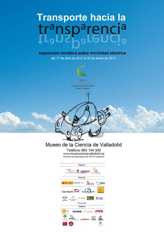 Cartel exposición 'Transporte hacia la Transparencia'