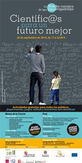 Cartel "Noche de los investigadores 2014"
