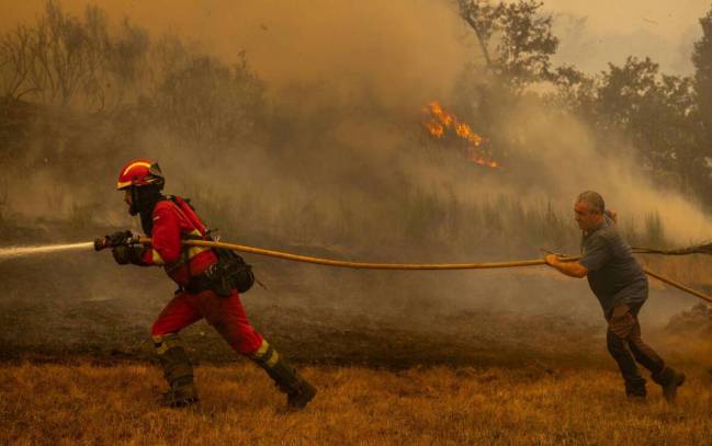 Incendios en España