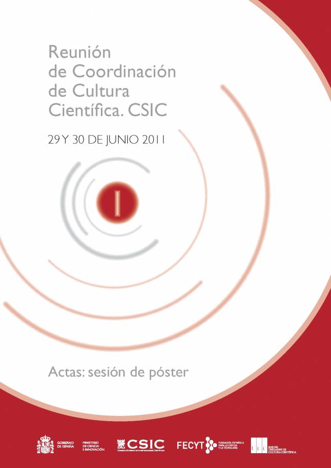 Portada del libro de actas de la sesión de póster