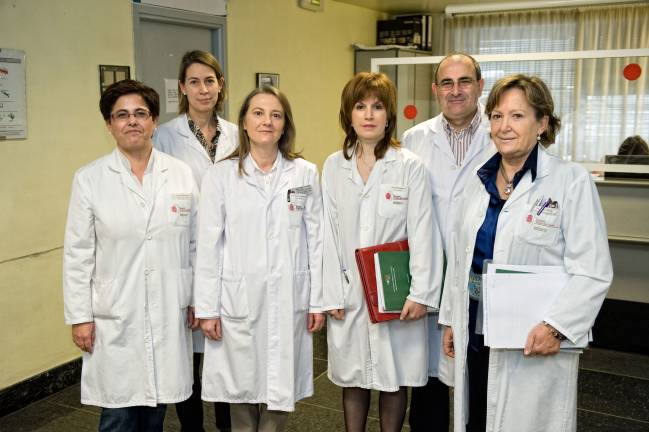 Componentes del equipo de la Unidad de Patología Tiroidea