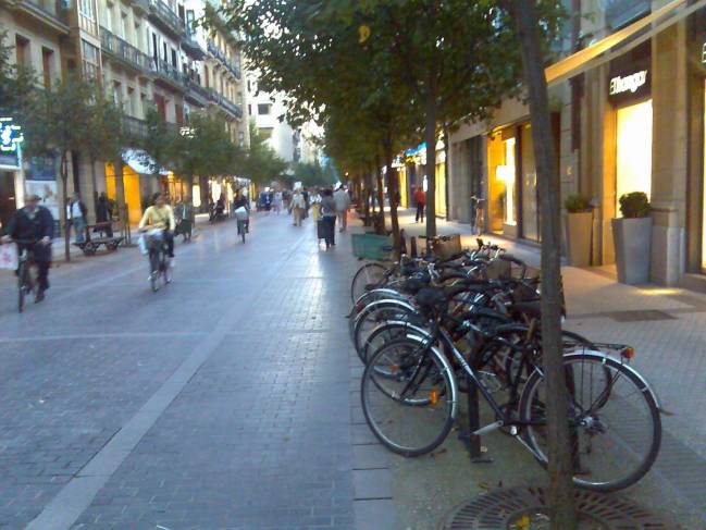 La calle de una ciudad. Fuente: Sonia De Gregorio.