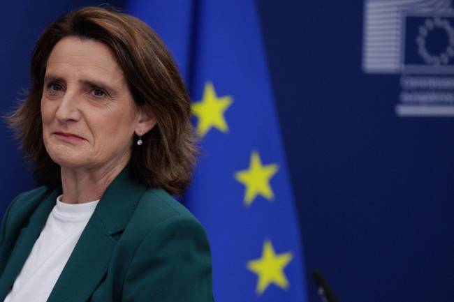 Teresa Ribera, comisaria europea de Competencia