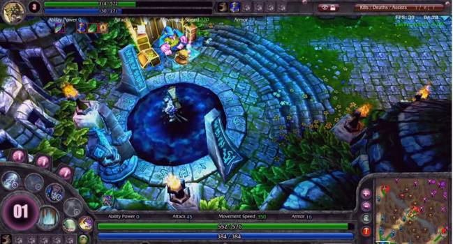 Un pantallazo del videojuego ‘League of Legends’. 
