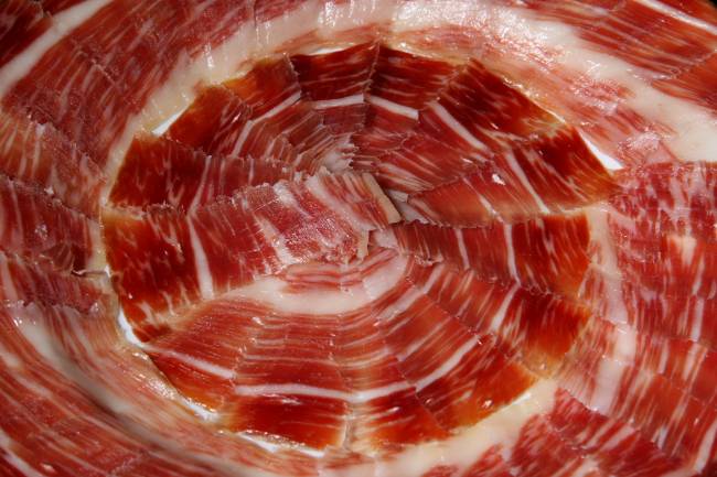 jamón serrano en lonchas