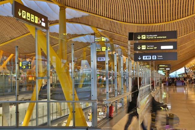 aeropuerto madrid