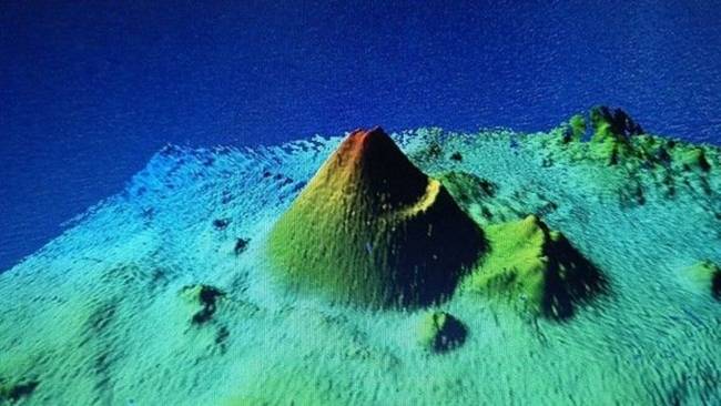Imagen 3D del volcán de Enmedio