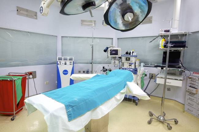 quirófano de un hospital