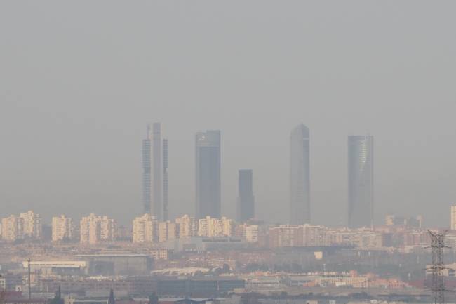 Pollution in the city of Madrid