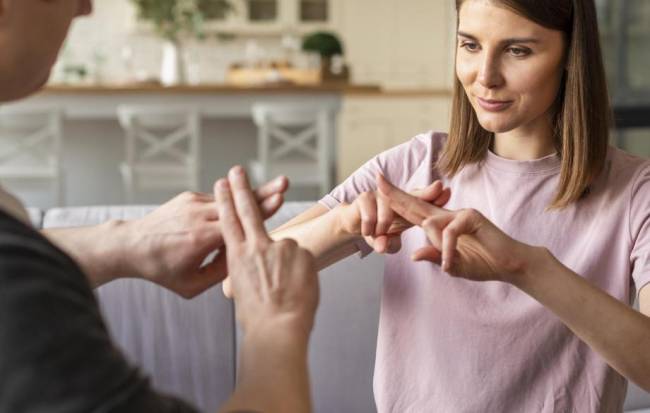lenguaje de signos, cerebro
