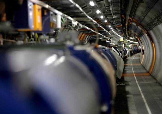 colisionador de partículas, CERN