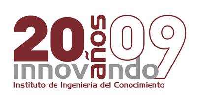 Logotipo IIC 20 años innovando