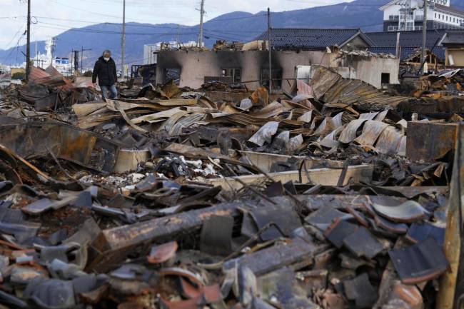 La tranquila prefectura de Ishikawa ha sido la más afectada por el terremoto que sacudió Japón el 1 de enero de 2024