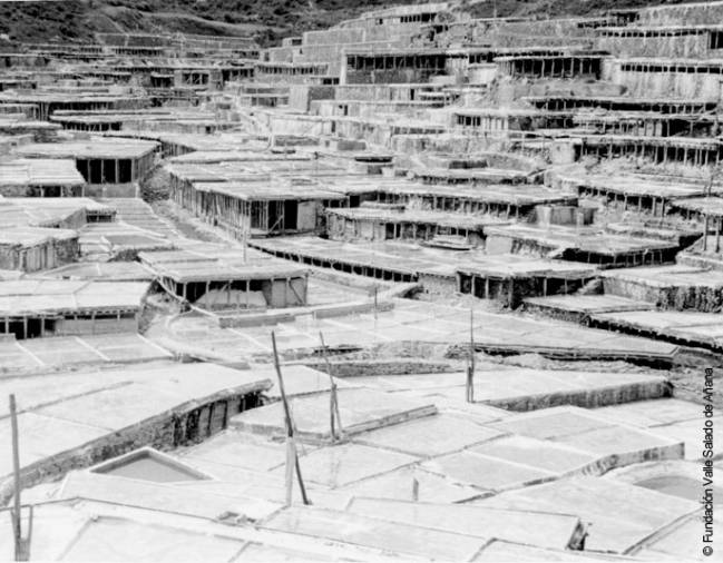 Balsas de evaporación del Valle Salado de Añana.