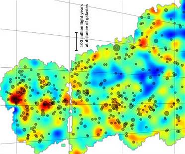 DES mapa materia oscura