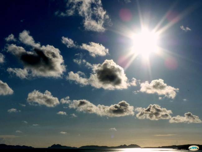 Cielo de la Ría de Vigo. / Juantiages