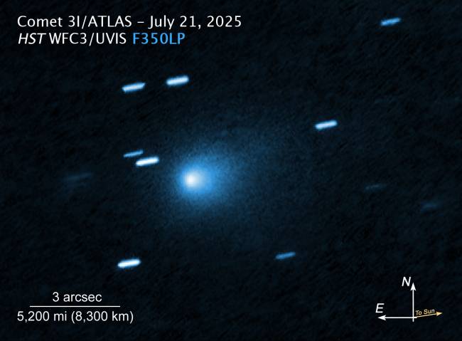 cometa interestelar 3I / ATLAS