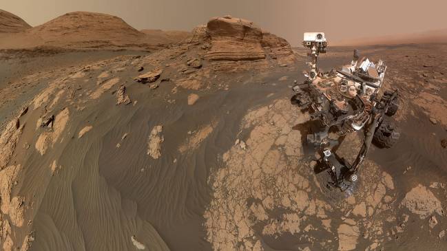 Selfie de Curiosity