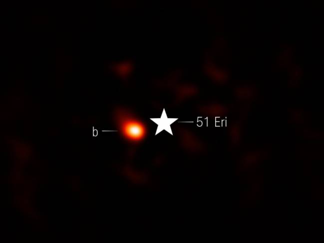 Eridani 51 b, un exoplaneta