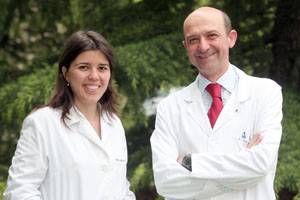 Los investigadores Maira Bes-Rastrollo y Miguel Ángel Martínez-González