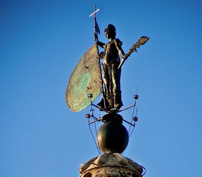 Imagen del Giraldillo de la catedral de Sevilla. Imagen: frado76