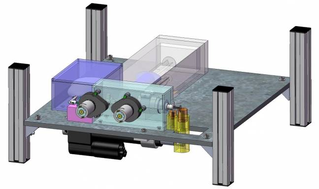 Prototipo del mecanismo que permitirá el estudio biomédico en condiciones de microgravedad