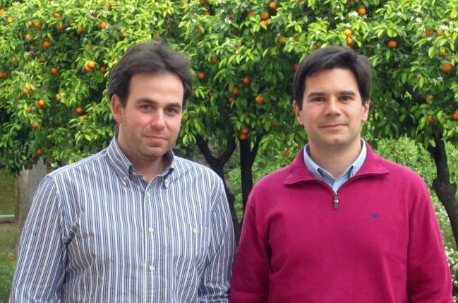 Francisco Martínez  y Antonio Morales