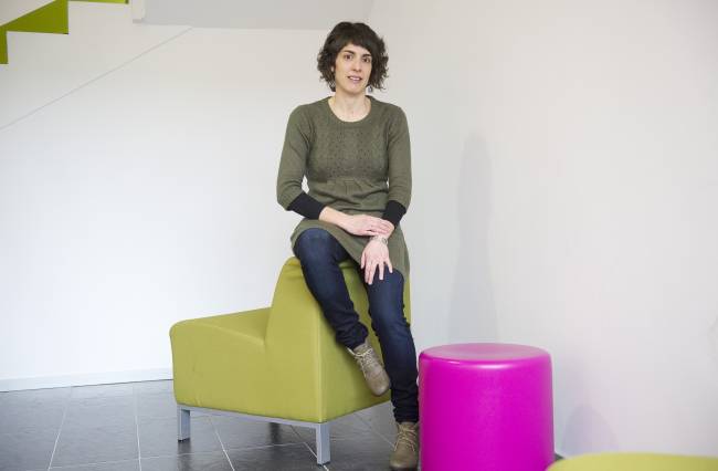 Aduna Badiola Lecue, doctora en Ciencias de la Actividad Física y del Deporte (UPV/EHU) y autora del estudio.