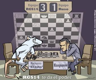Viñeta que ilustra el efecto de RGS14. /ABerrocal