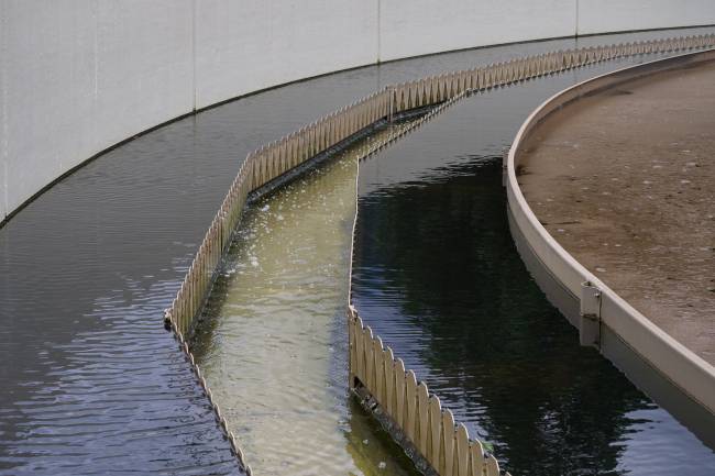 Planta de aguas residuales