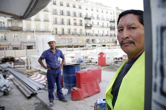 Inmigración en España. Foto: SINC.