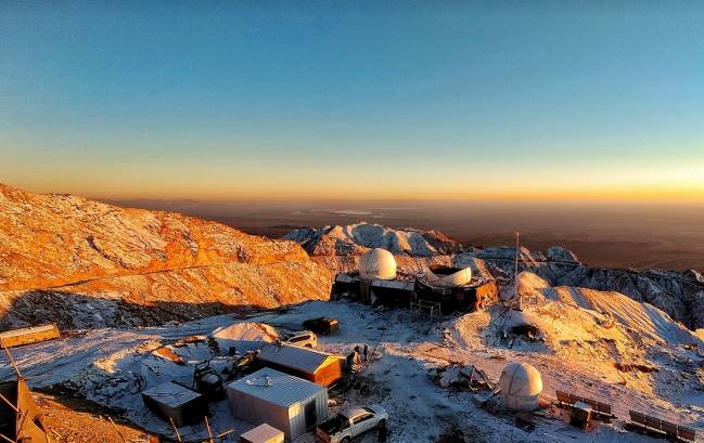 El observatorio de Lenghu, en la Meseta del Tíbet