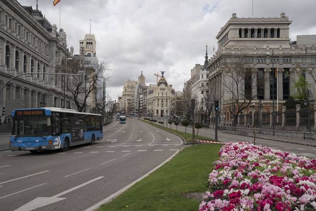 Madrid durante la cuarentena