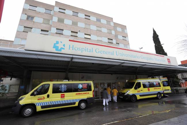 Vista exterior del Hospital General Universitario Gregorio Marañón en Madrid