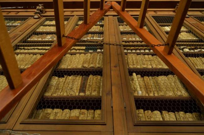 Biblioteca del Hospital Real, en la Universidad de Granada. 