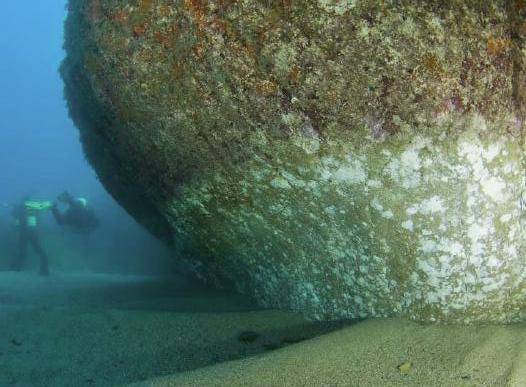 El temporal erosionó grandes volúmenes de sedimentos de las zonas menos profundas (fotografía: Jordi Regàs).