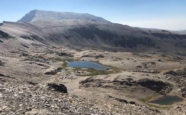 Laguna en Sierra Nevada