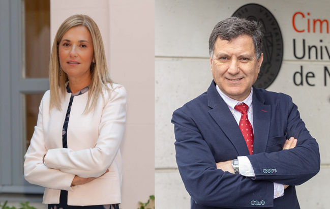 María Victoria Mateos e Ignacio Melero.