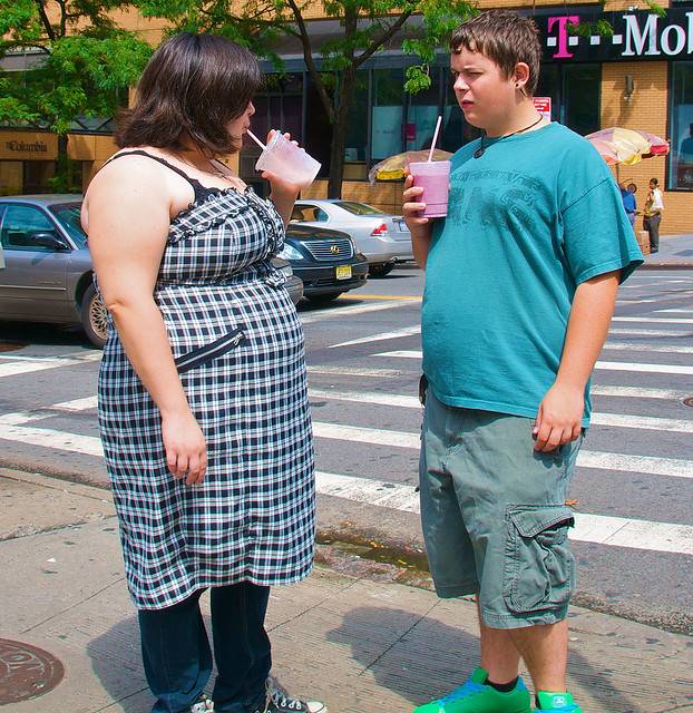Jóvenes con sobrepeso
