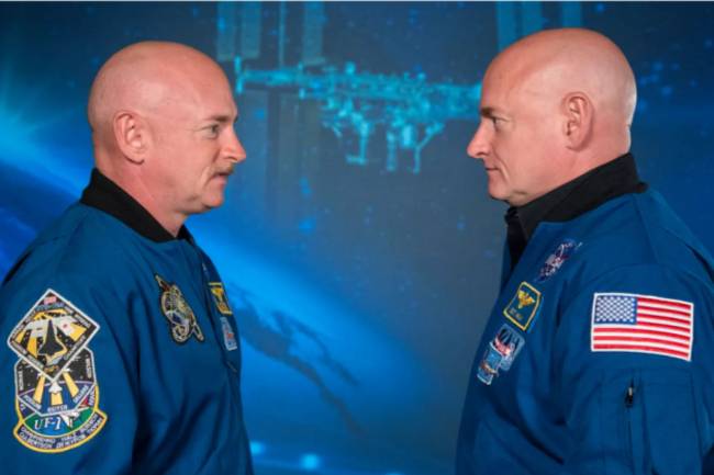 Mark Kelly y Scott Kelly