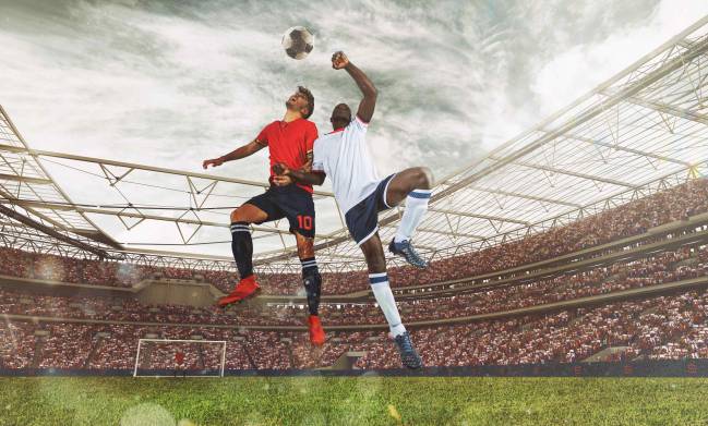 Golpes en la cabeza en fútbol profesional