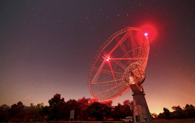 Radiotelescopio GMRT de India