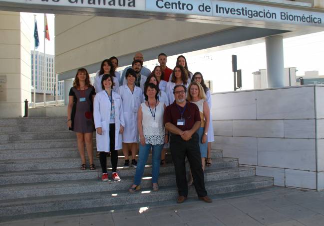 El equipo de investigación de la UGR que ha llevado a cabo este trabajo.