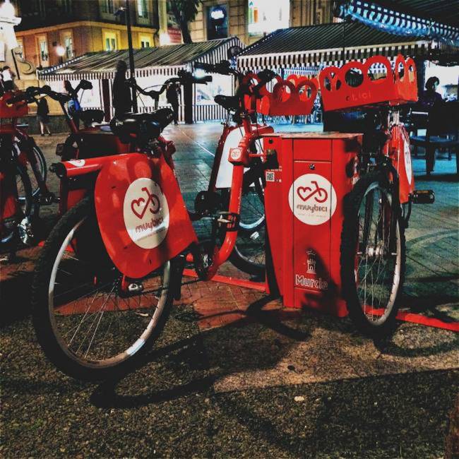 Imagen de bicis de alquiler